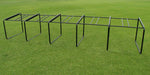 Fisher Football Training Two Man Chute Heavy Duty Expandable Design Double Head Guard 8' W x 4' H x 5' D (FIS - 9632) - SchoolOutlet