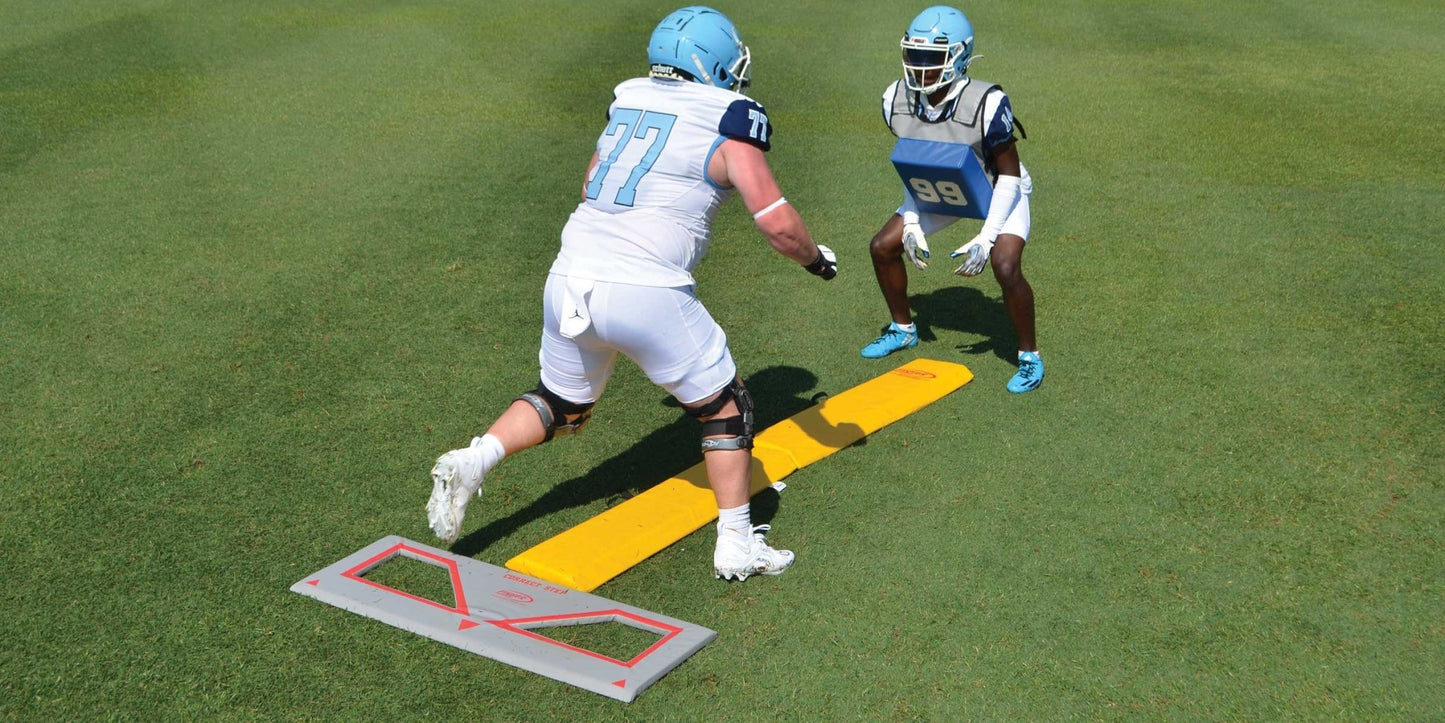 Fisher Football Training Correct Step Agility Trainer 48"L x 18"W Power Step Trainer (FIS - 9665) - SchoolOutlet