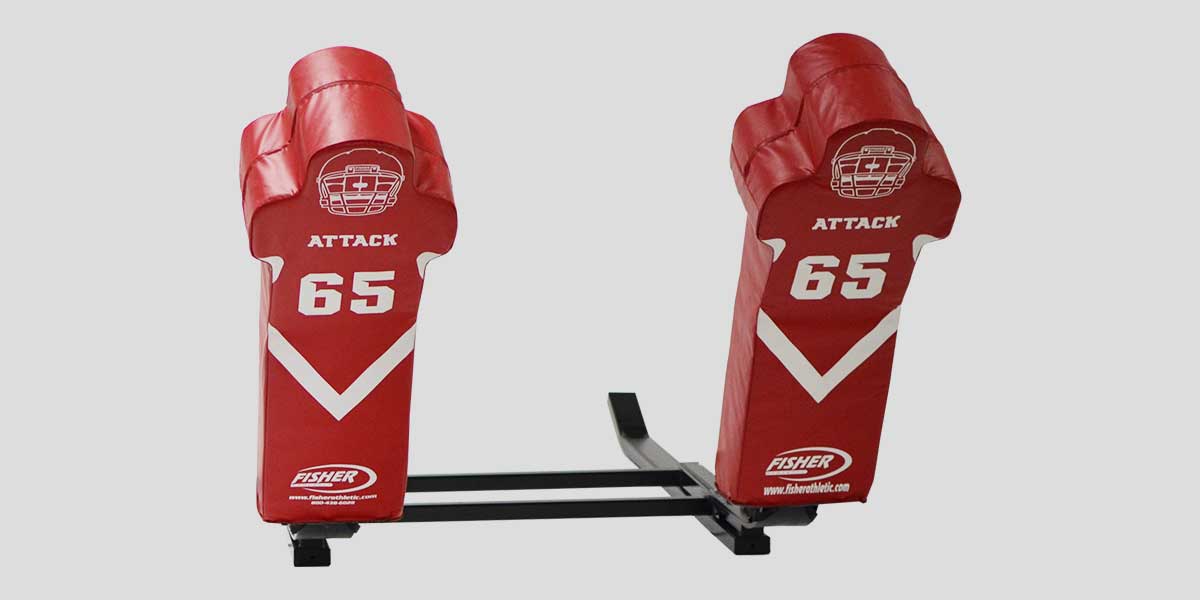 Fisher Football Training 7 - Man Brute Sled Modular Expandable Heavy Duty Blocking Sled (FIS - 9717M) - SchoolOutlet