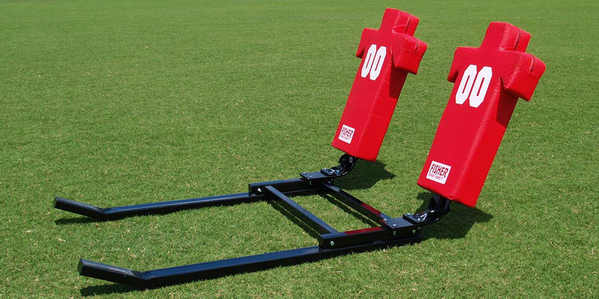 Fisher Football Training 2 - Man Brute 2 Sled Youth Heavy Duty Modular Blocking Sled (FIS - 9722J) - SchoolOutlet