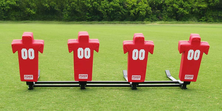 Fisher Football Training 4 - Man Brute 2 Sled Youth Heavy Duty Modular Blocking Sled (FIS - 9724J) - SchoolOutlet