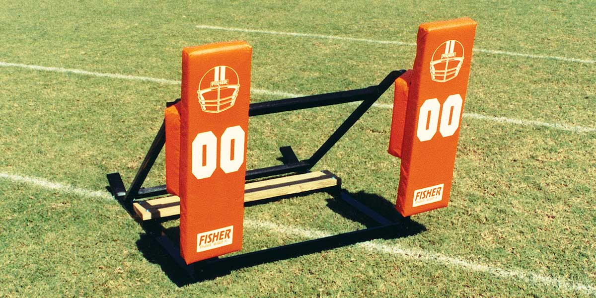 Fisher Football Training 2 - Man 9800 Sled Modular Blocking Sled Heavy Duty (FIS - 9802JR) - SchoolOutlet