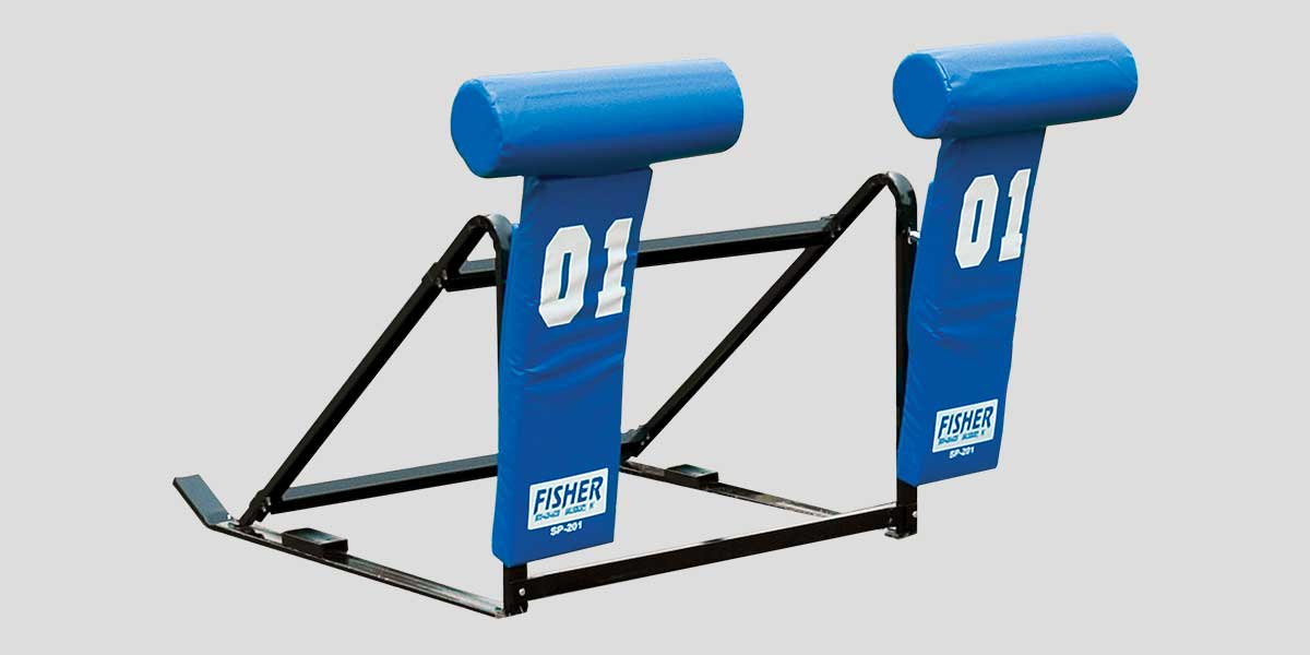 Fisher Football Training 2 - Man 9800 Sled Modular Blocking Sled Heavy Duty (FIS - 9802JR) - SchoolOutlet