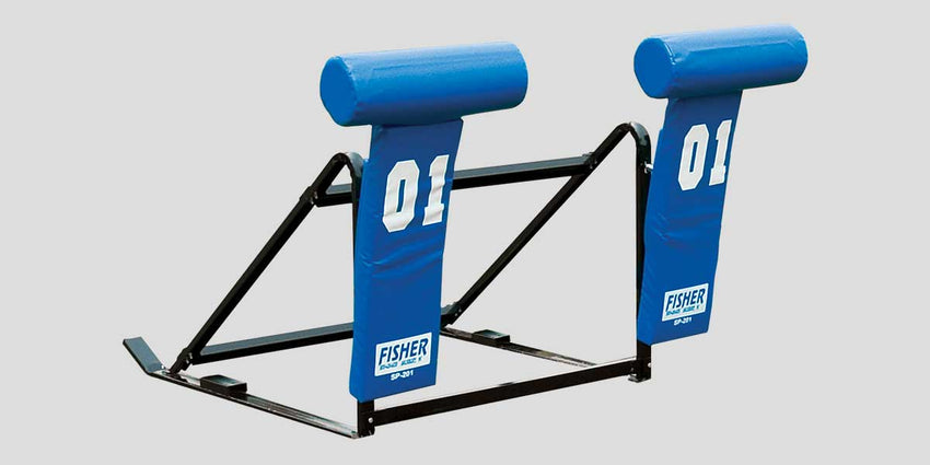 Fisher Football Training 2 - Man 9800 Sled Modular Blocking Sled Heavy Duty (FIS - 9802JR) - SchoolOutlet