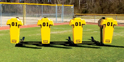 Fisher 4 Man Football Bull Sled Heavy Duty Powder Coated Steel Frame Training Equipment (FIS-9904)