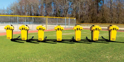 Fisher 7 Man Football Bull Sled Heavy Duty Powder Coated Steel Frame Training Equipment (FIS-9907)