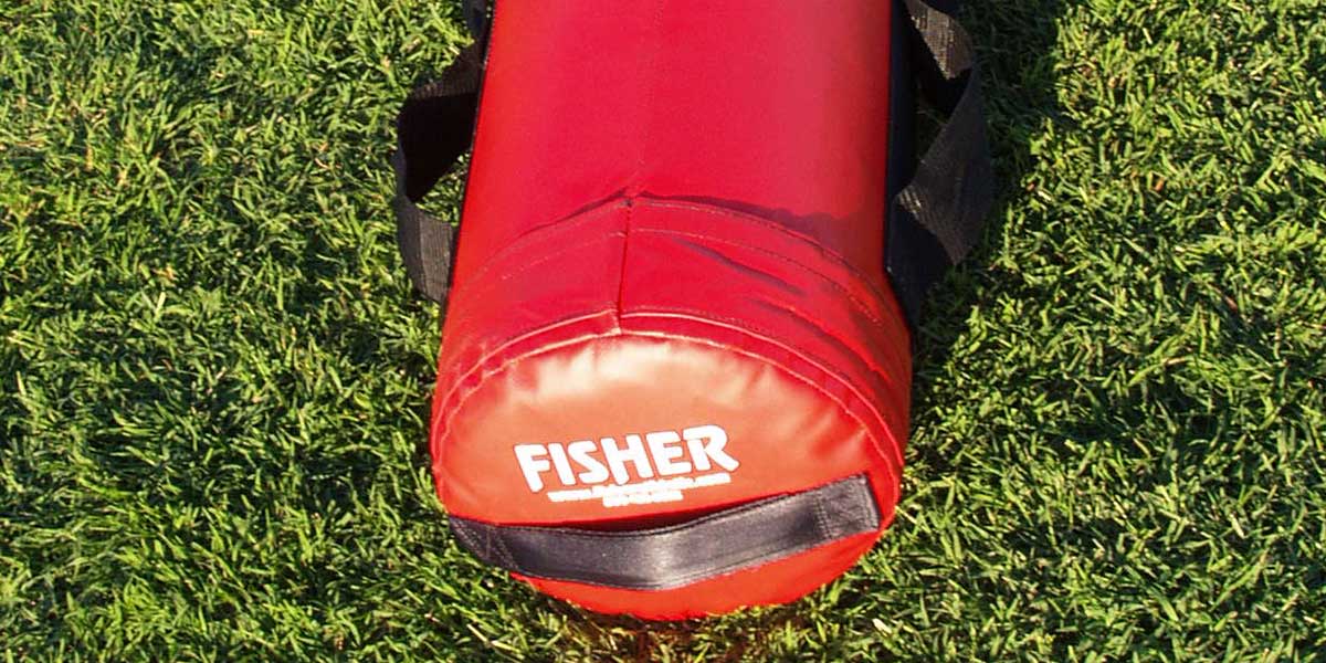 Fisher Football The Log Training Bag Adjustable Weight Strength Trainer up to 130 lb (FIS - AGLOG) - SchoolOutlet