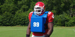 Fisher Football Strike Vest Adjustable Training Vest with Front Square Pad (FIS - AGSV) - SchoolOutlet