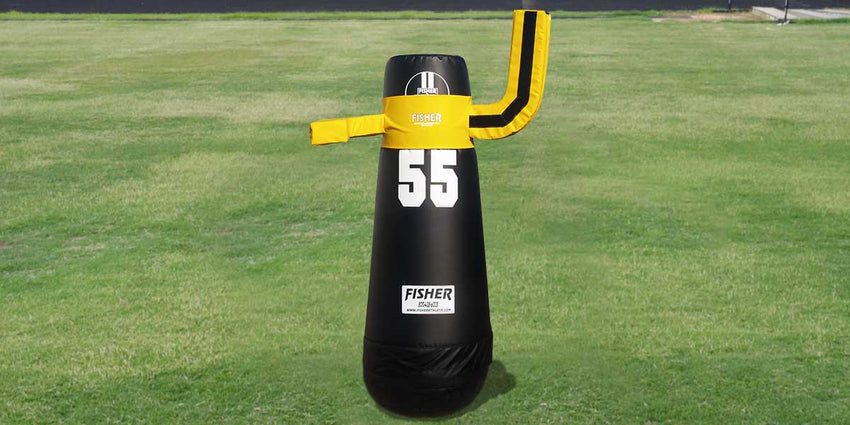 Fisher Football Pop Up Dummy Claw Arms Drop Back Left Training Attachment for 16" Dummy (FIS - AR10003) - SchoolOutlet