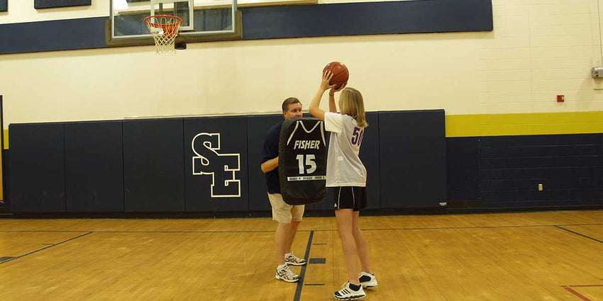 Fisher Basketball Body Shield 24" x 16" x 4" Heavy Duty Training Pad (FIS - BB100) - SchoolOutlet