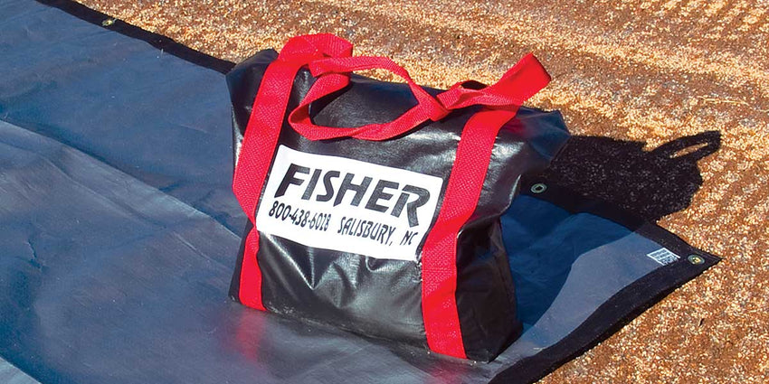 Fisher Field Protector Sand Bag 18 oz Vinyl Weighted Anchor (FIS - BCB48) - SchoolOutlet