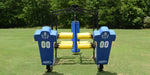 Fisher Football Power Blaster Training System Adjustable Resistance Multi - Arm Sled (FIS - BLA12HD9002X) - SchoolOutlet