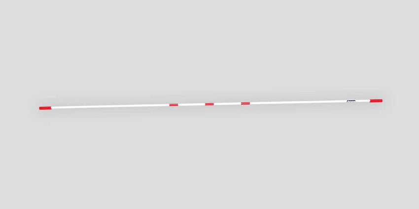 Fisher Track Pole Vault Crossbar 14' 10" One - Piece Styrene Core Design (FIS - BM1502) - SchoolOutlet