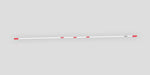 Fisher Track Pole Vault Crossbar 14' 10
