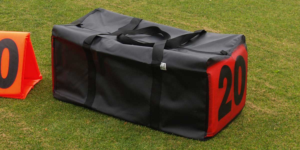 Fisher Sideline Marker Mesh Bag Holds 11 Markers 37" x 17" x 17" (FIS - C181836) - SchoolOutlet