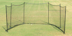 Fisher Discus Cage Weather Treated Nylon Netting 57'6" x 11'6" Practice Area (FIS-DC100)