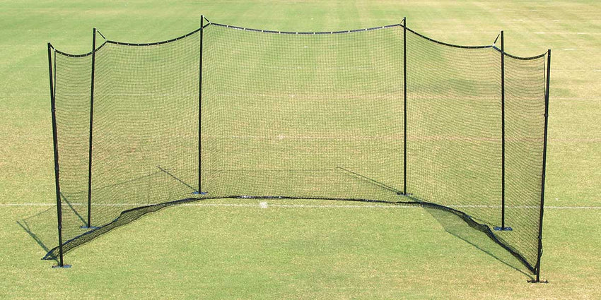 Fisher Discus Cage Net Weather Treated Nylon Fits DC100 and DC100P 57'6" x 11'6" (FIS - DC100NET) - SchoolOutlet