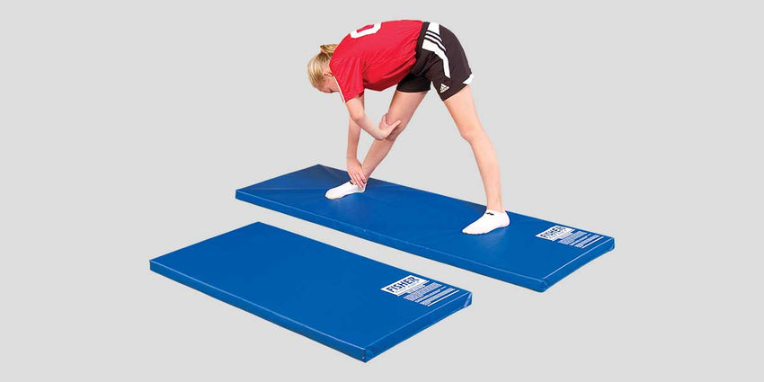 Fisher Personal Mat Non - Folding Vinyl Covered 2' x 4' x 2" Thick (FIS - DEM24) - SchoolOutlet