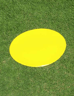 Fisher Disk Marker 19" Diameter Gold Molded Rubber Field Marker (FIS-DISC19GO)