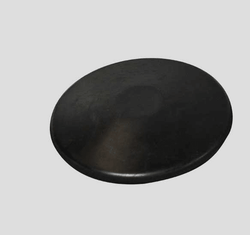Fisher Rubber Discus 1 Kilo College Regulation Solid One Piece (FIS-DR577)