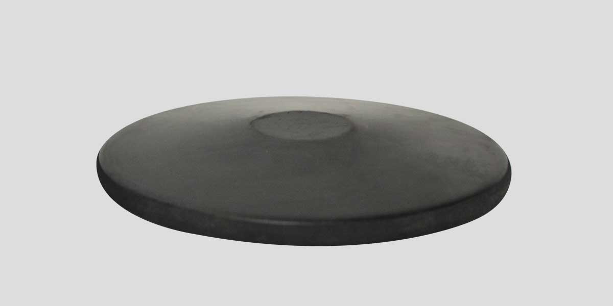 Fisher Rubber Discus 1.61 Kilo College Regulation Solid One Piece (FIS - DR578) - SchoolOutlet
