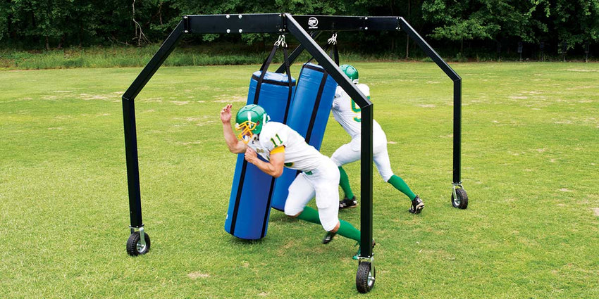 Fisher Linebacker Dummy 90 lbs 18"D x 72"T for Adjustable Beam Training System (FIS - FHD1872) - SchoolOutlet