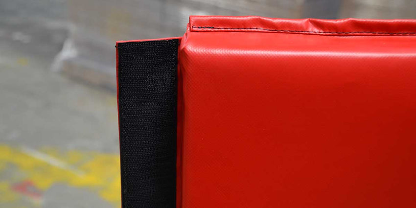 Fisher Folding Gym Mat 2" Thick 6' x 12' Rebond Foam (FIS - FM32612XX) - SchoolOutlet