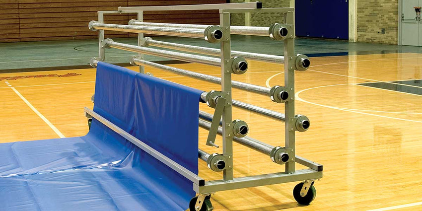 Fisher Gym Floor Cart Optional Brush Accessory (FIS - GFC1000BR) - SchoolOutlet