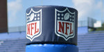Fisher Goal Post Pad Cap Foam Padded Advertising Topper 12 in Height 13 in Diameter (FIS - GPPC13) - SchoolOutlet