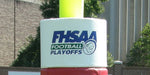 Fisher Goal Post Pad Cap Foam Padded Advertising Topper 12