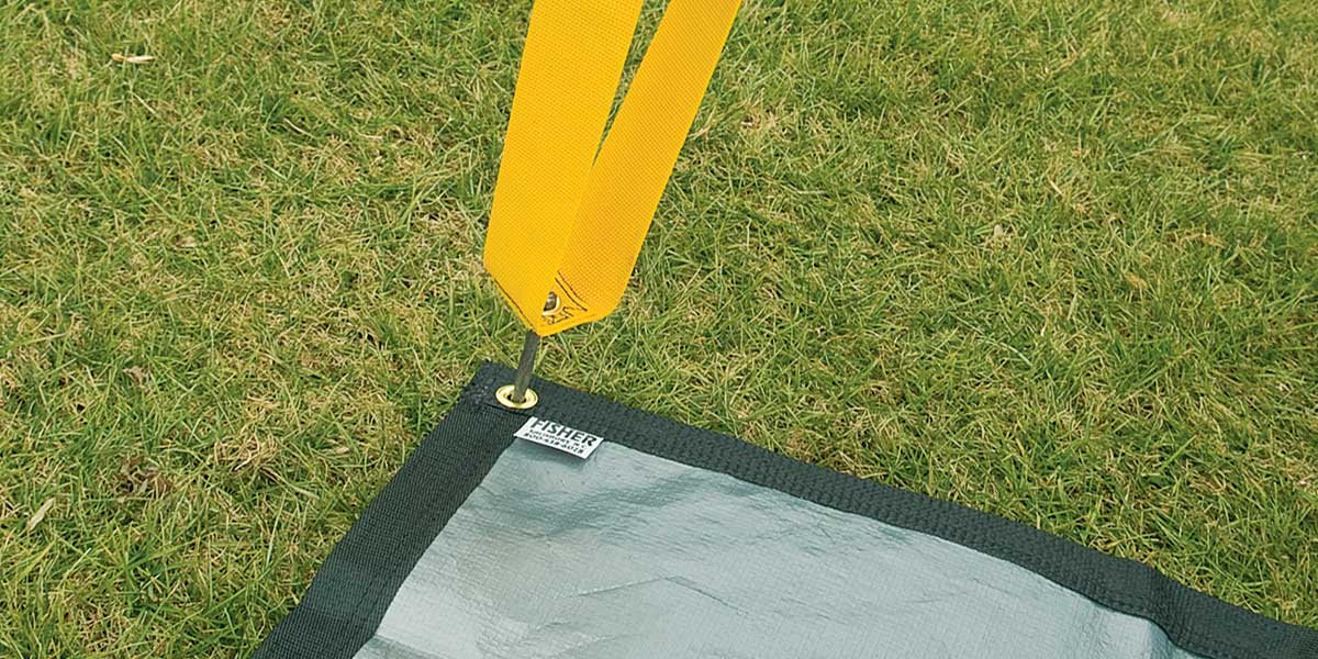 Fisher Field Protector 8 in Steel Stake (FIS - GS8) - SchoolOutlet