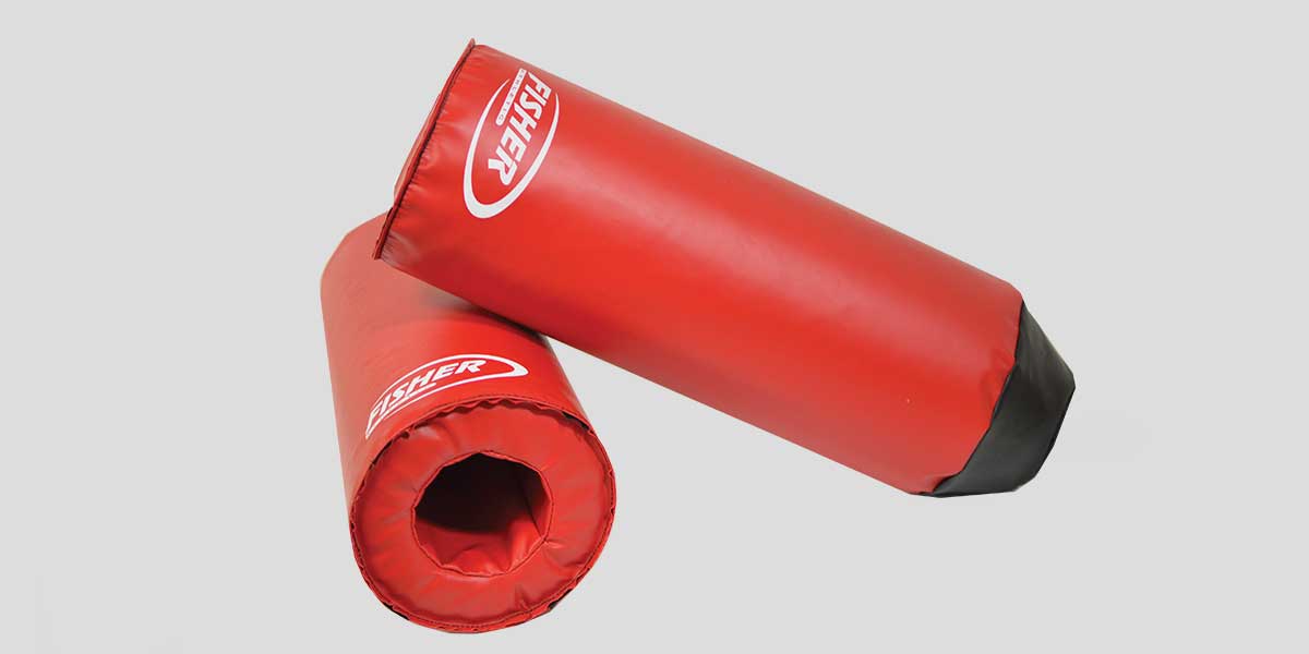 Fisher Arm Shield 24 in L x 9.5 in Daimeter Football Training Pad (FIS - HD1500) - SchoolOutlet
