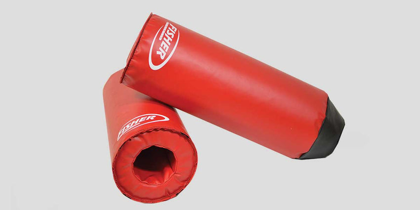 Fisher Arm Shield 24 in L x 9.5 in Daimeter Football Training Pad (FIS - HD1500) - SchoolOutlet