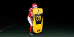 Fisher Full Body Shield 48 in H x 21 in W x 6 in T High Density Football Training Pad (FIS - HD320) - SchoolOutlet