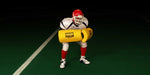 Fisher Curved Forearm Shield Junior Size Football Training Pad 17 in L x 8 in W x 1 in T (FIS - HD400JR) - SchoolOutlet