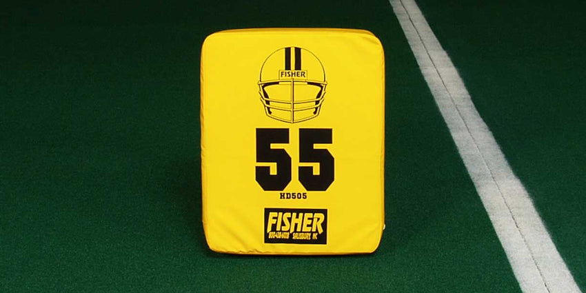Fisher Body Shield 25 in L x 20 in W x 6 in T Football Training Pad with Handles (FIS - HD505) - SchoolOutlet