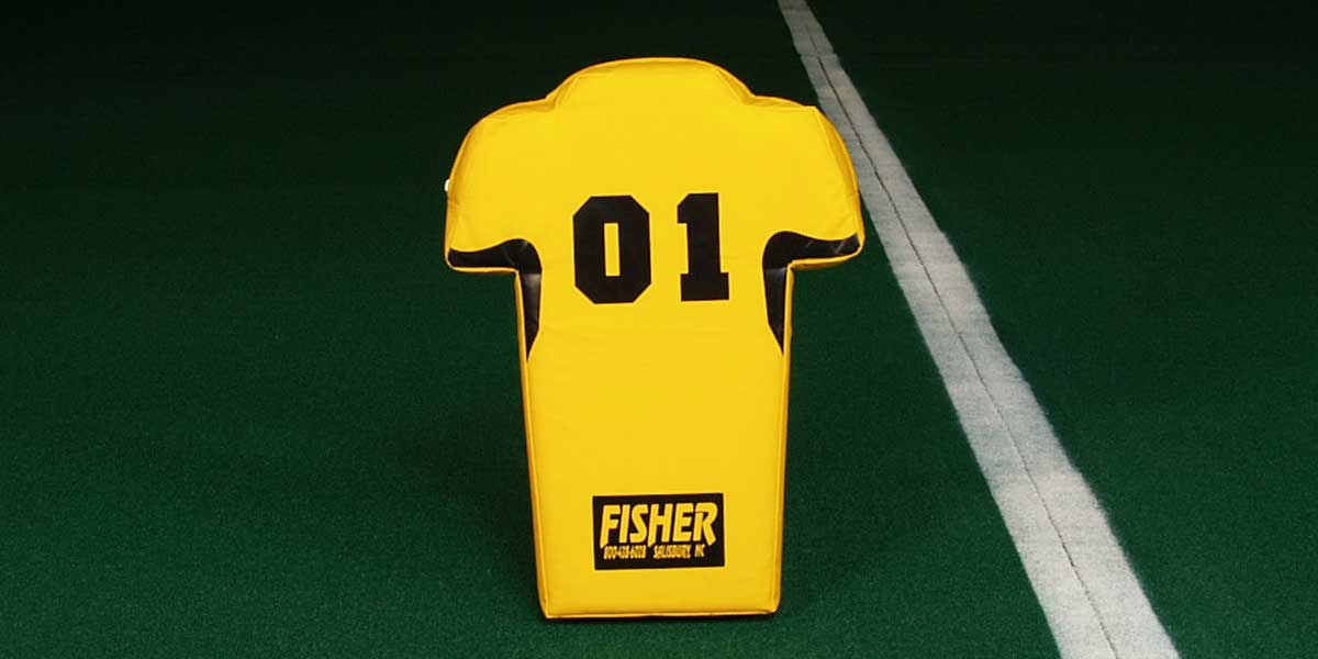 Fisher Man Shield Football Training Pad 29 in L x 22 in W x 5 in T (FIS - HD700) - SchoolOutlet