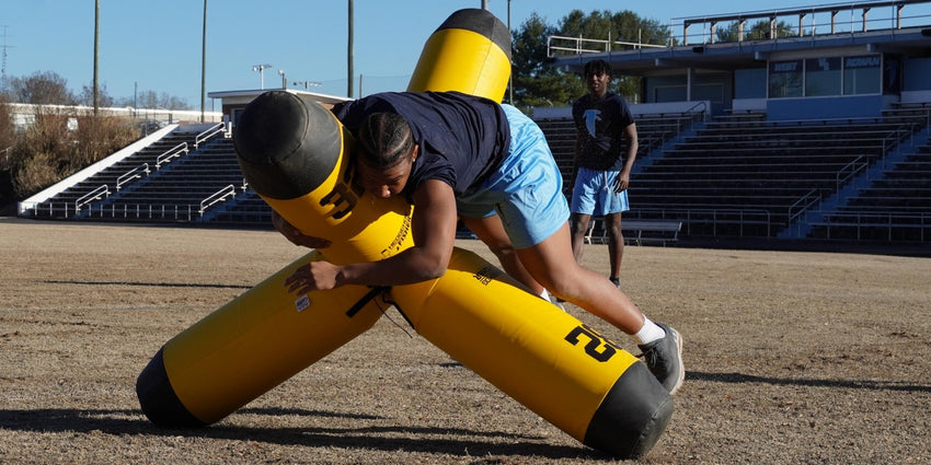 Fisher Hedgehog 4 Way Tackler 60 in Height Football Training System (FIS - HH4RXX) - SchoolOutlet