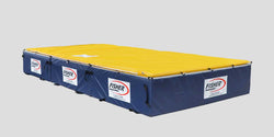Fisher High Jump Pit with 2" Thick Landing Pad 26"H x 16'6"W x 8'D (FIS-HJ81626)