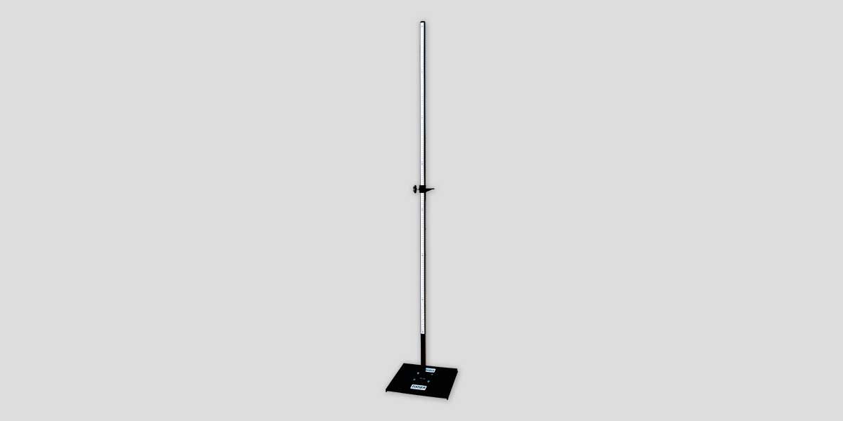 Fisher High Jump Standard with Adjustable Height 2'3" to 8'6" Powder Coated Steel (FIS - HJST1210) - SchoolOutlet