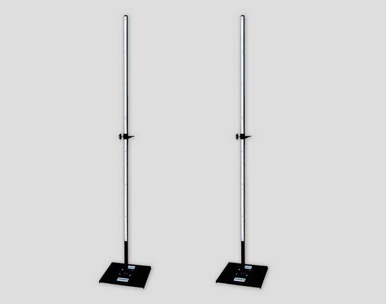 Fisher High Jump Standard with Adjustable Height 2'3" to 8'6" Powder Coated Steel (FIS - HJST1210) - SchoolOutlet
