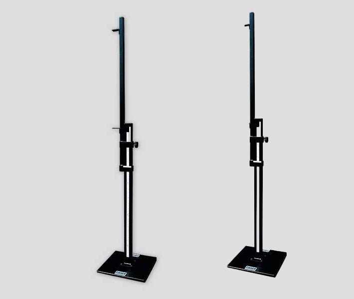 Fisher Deluxe High Jump Standard with Adjustable Height 2'3" to 8'6" Powder Coated Steel (FIS - HJST1220) - SchoolOutlet