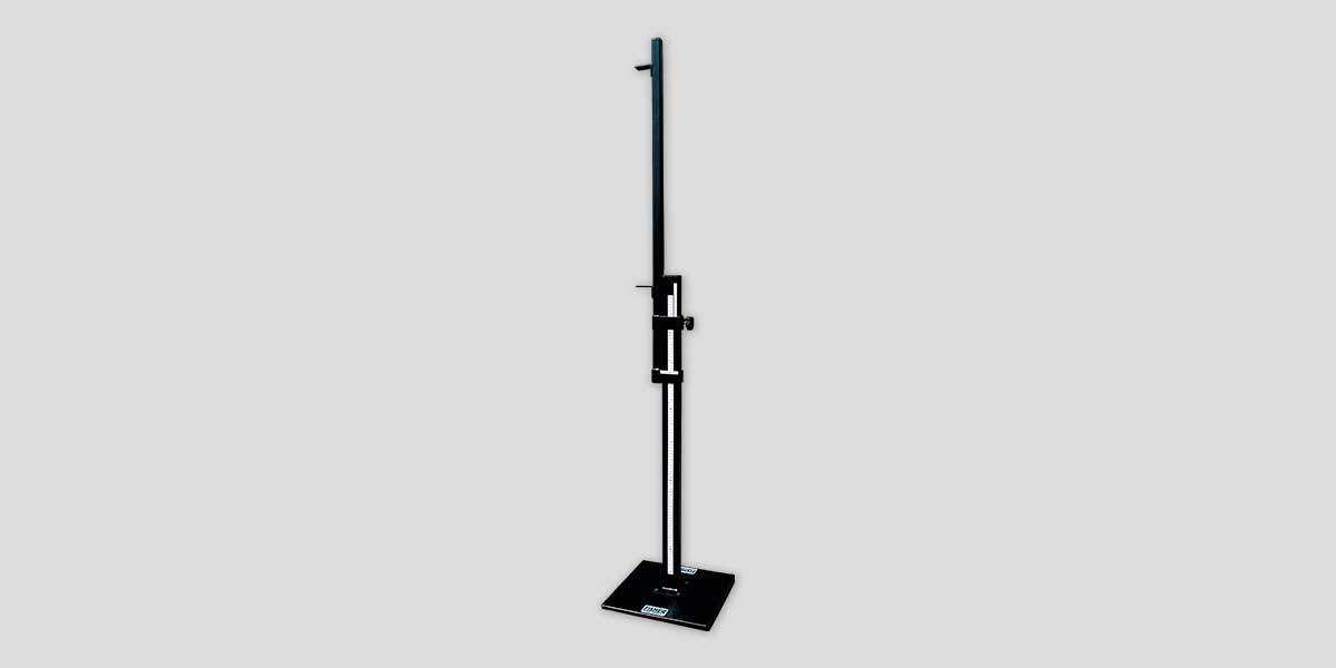 Fisher Deluxe High Jump Standard with Adjustable Height 2'3" to 8'6" Powder Coated Steel (FIS - HJST1220) - SchoolOutlet
