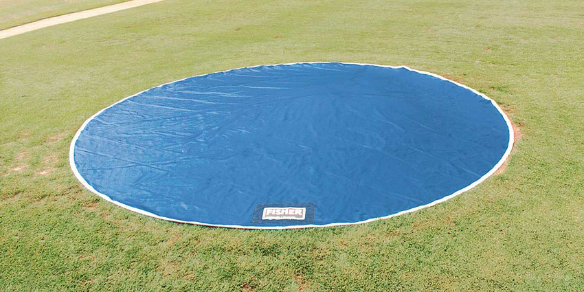 Fisher 6'' Mound Cover 6 oz 10' Diameter Field Protector (FIS - IC1006) - SchoolOutlet