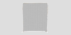Fisher Infield Protector with Padding 6 ft W x 7 ft H Steel Frame (FIS-IP67PD)