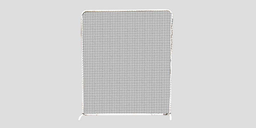 Fisher Infield Protector with Padding 6 ft W x 7 ft H Steel Frame (FIS - IP67PD) - SchoolOutlet