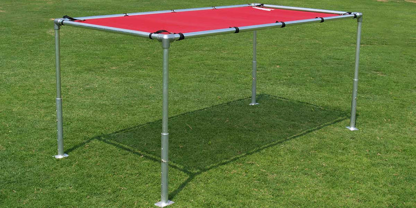 Fisher Replacement Net for Open Chute Blue Vinyl Mesh Training Net (FIS - OC1010N) - SchoolOutlet