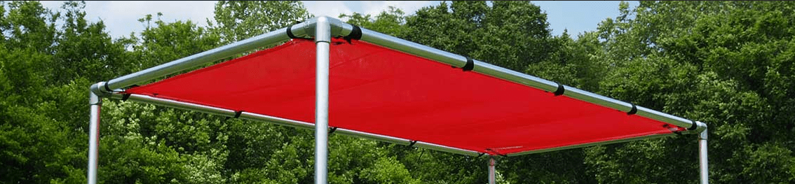Fisher Replacement Net for Open Chute Blue Vinyl Mesh Training Net (FIS - OC105N) - SchoolOutlet