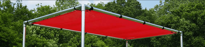 Fisher Replacement Net for Open Chute Blue Vinyl Mesh Training Net (FIS - OC105N) - SchoolOutlet