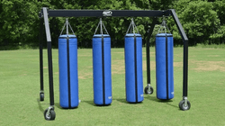 Fisher Blocking (Frame 20 ft W) With 4 Hanging Dummy 18''D - 72''L Adjustable Height Trainer (FIS-PF2041872)